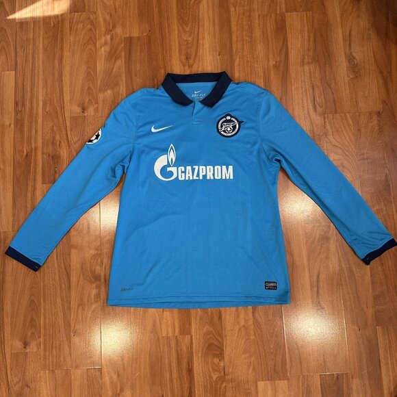 Bruno Alves Zenit St. Petersburg UEFA Champions League Match Worn Jersey - Picture 1 of 12